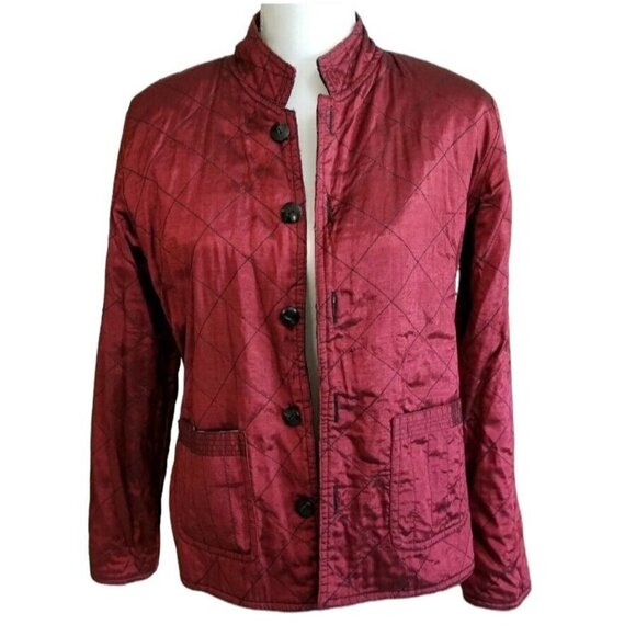 Vintage Size Small Reversible Jacket Patchwork Velvet and Silk Blend Yak Magik - Picture 5 of 12